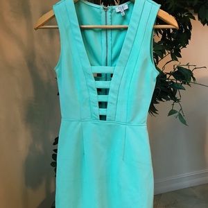 TOBI - pastel mini cocktail party dress - sz xs